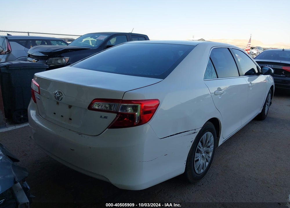 2014 TOYOTA CAMRY LE VIN: 4T1BF1FK4EU367047