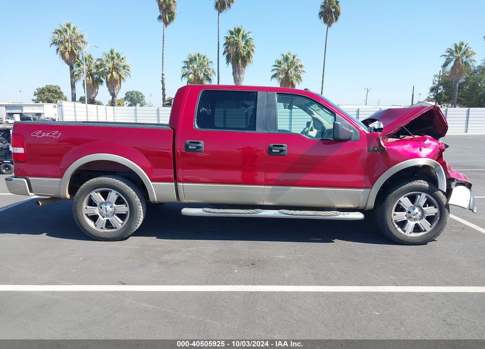 2008 FORD F-150 60TH ANNIVERSARY/FX4/KING RANCH/LARIAT/LIMITED/XLT VIN: 1FTPW14568FA46093