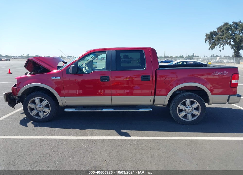2008 FORD F-150 60TH ANNIVERSARY/FX4/KING RANCH/LARIAT/LIMITED/XLT VIN: 1FTPW14568FA46093