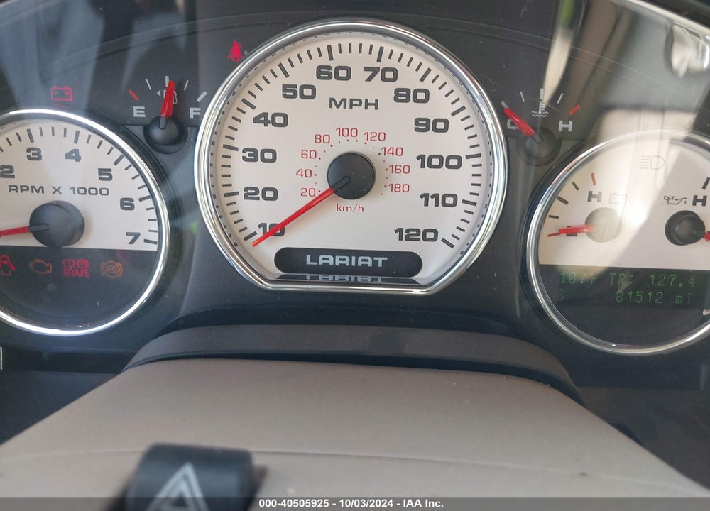 2008 FORD F-150 60TH ANNIVERSARY/FX4/KING RANCH/LARIAT/LIMITED/XLT VIN: 1FTPW14568FA46093