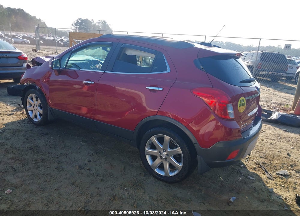 2015 BUICK ENCORE LEATHER VIN: KL4CJCSB9FB197610
