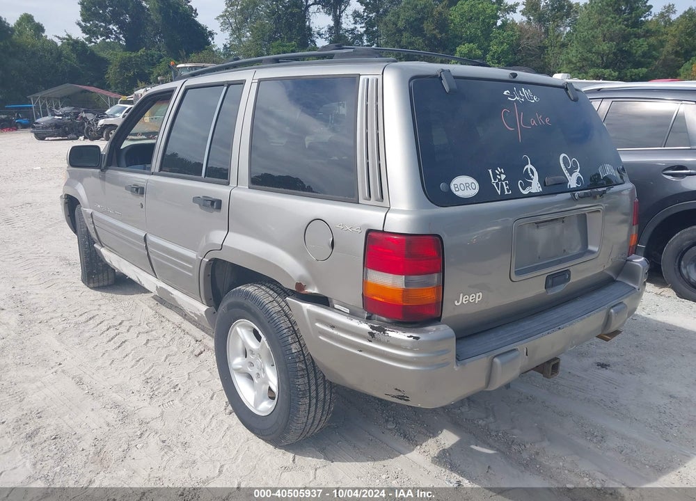 1998 JEEP GRAND CHEROKEE VIN: 1J4GZ88Z7WC235373