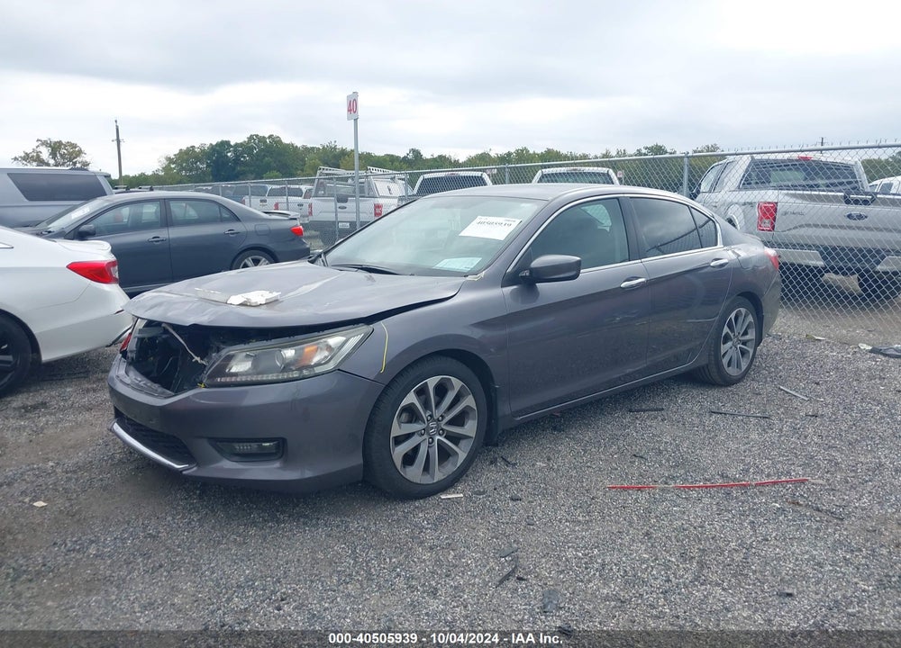 2014 HONDA ACCORD SPORT VIN: 1HGCR2F55EA159049