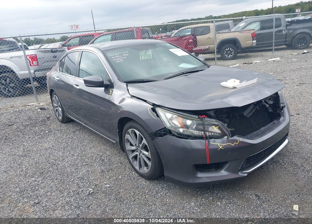 2014 HONDA ACCORD SPORT VIN: 1HGCR2F55EA159049