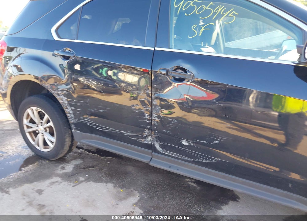 2016 CHEVROLET EQUINOX LT VIN: 2GNALCEK1G6117618