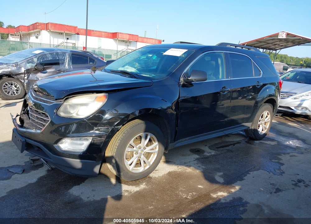 2016 CHEVROLET EQUINOX LT VIN: 2GNALCEK1G6117618