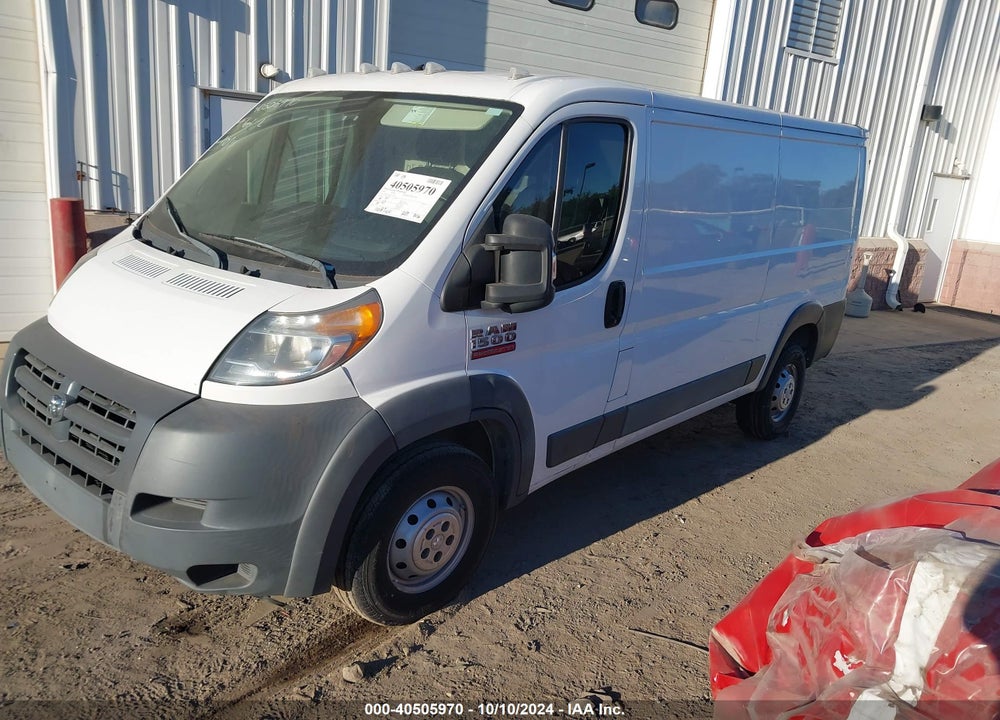 2016 RAM PROMASTER 1500 LOW ROOF VIN: 3C6TRVAG5GE134653