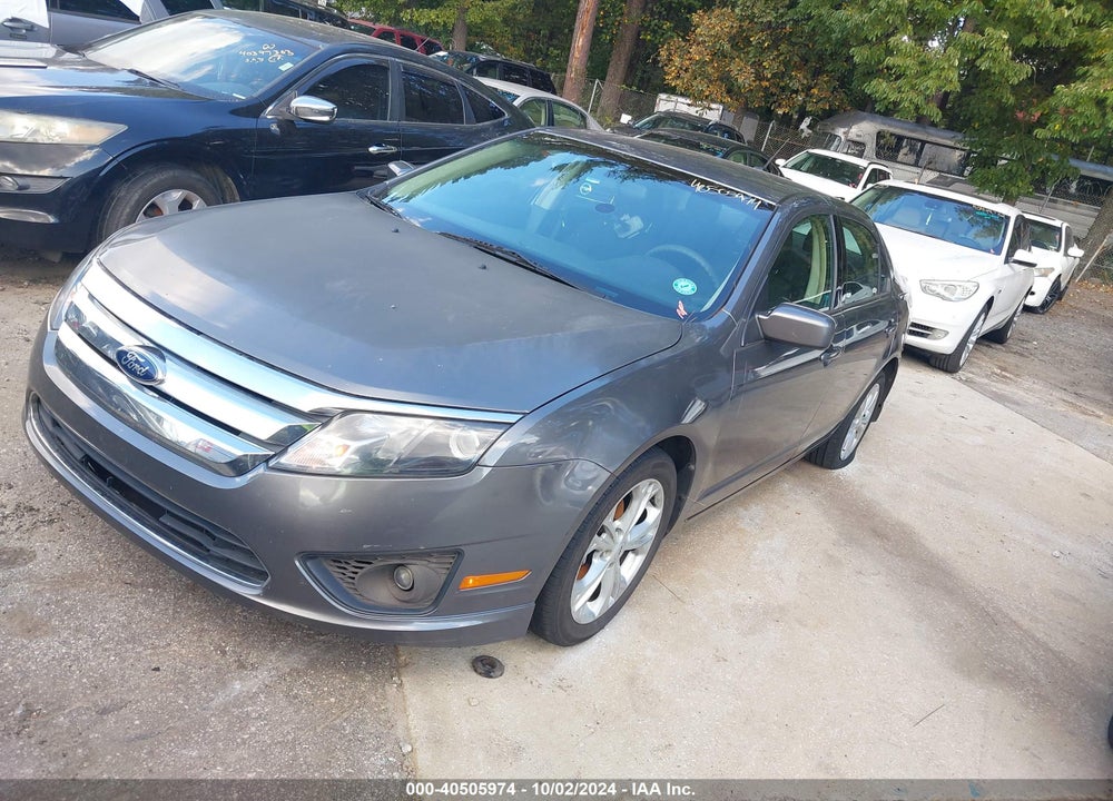 2012 FORD FUSION SE VIN: 3FAHP0HA9CR435654