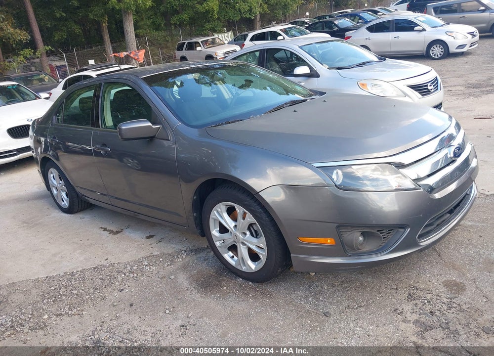 2012 FORD FUSION SE VIN: 3FAHP0HA9CR435654
