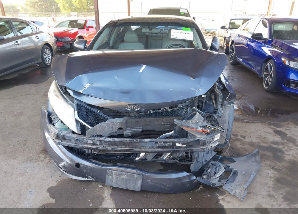 2011 KIA OPTIMA EX VIN: KNAGN4A74B5064077