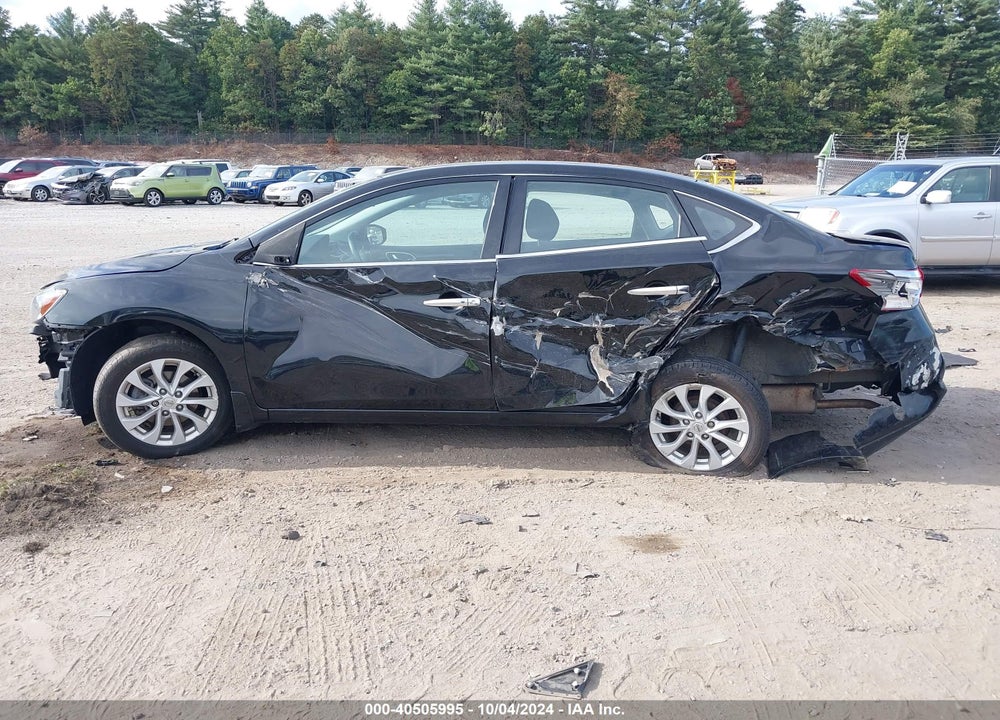 2019 NISSAN SENTRA SV VIN: 3N1AB7AP8KY268499