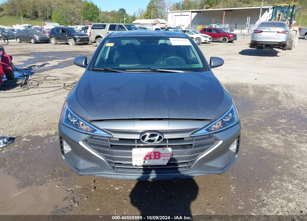 2019 HYUNDAI ELANTRA SE VIN: KMHD74LFXKU831873