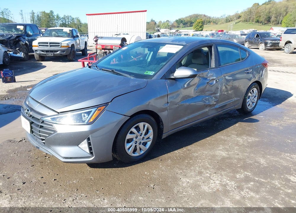 2019 HYUNDAI ELANTRA SE VIN: KMHD74LFXKU831873
