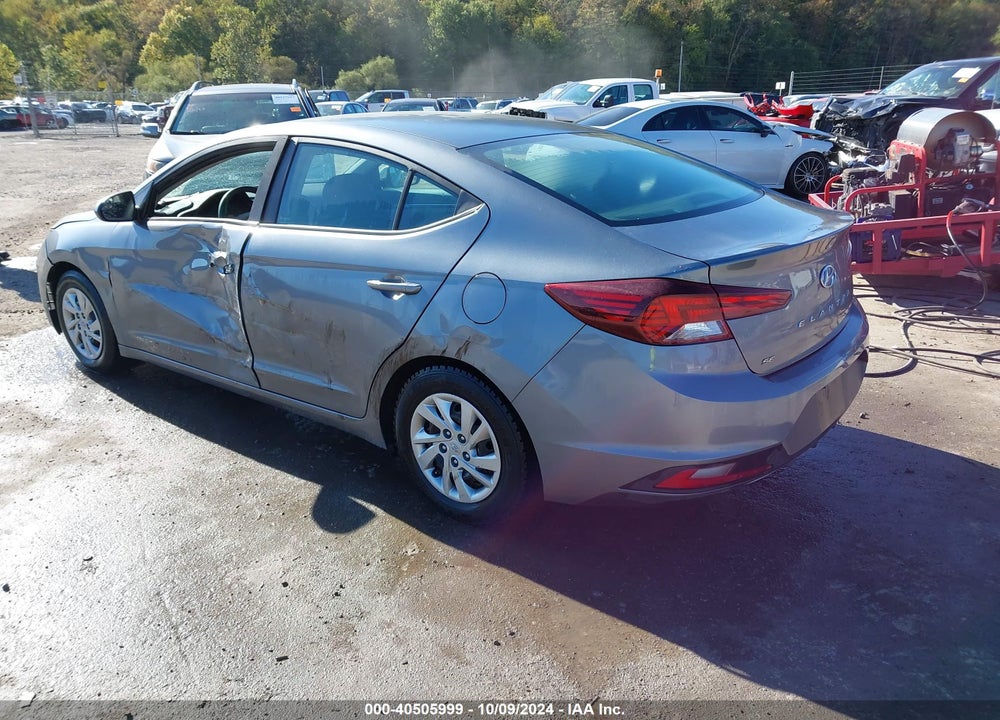 2019 HYUNDAI ELANTRA SE VIN: KMHD74LFXKU831873