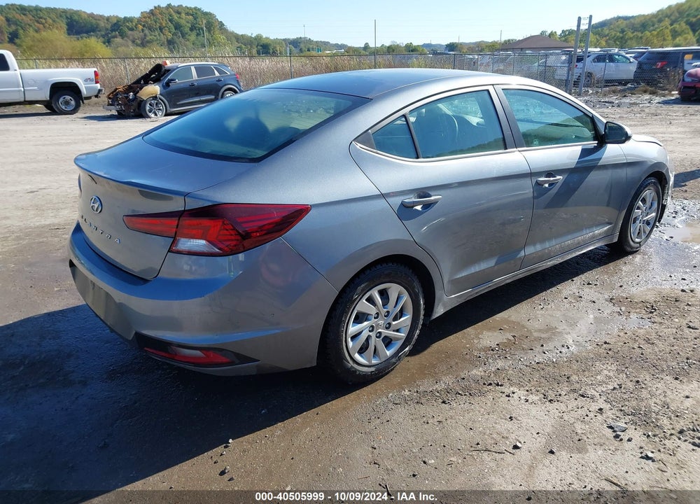 2019 HYUNDAI ELANTRA SE VIN: KMHD74LFXKU831873