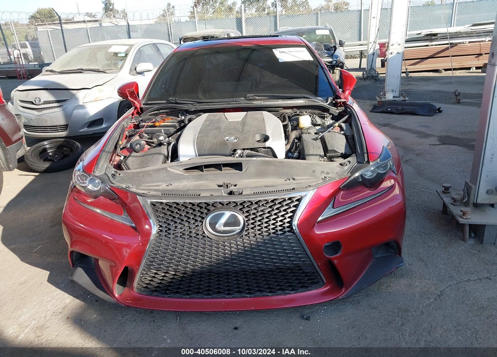 2015 LEXUS IS 350 VIN: JTHBE1D22F5018957