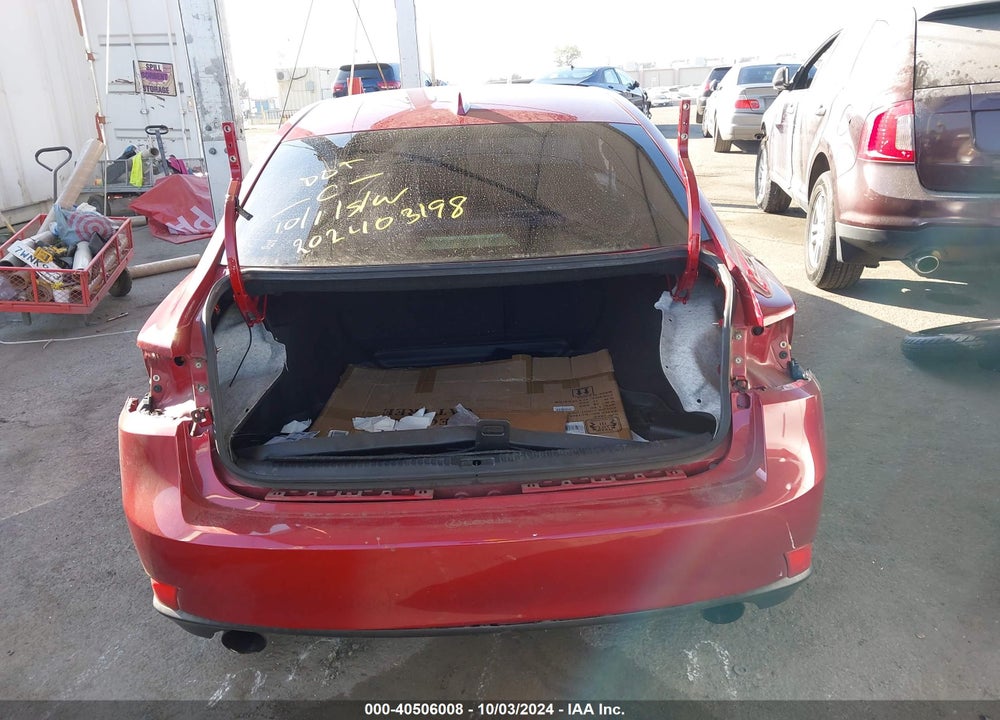2015 LEXUS IS 350 VIN: JTHBE1D22F5018957