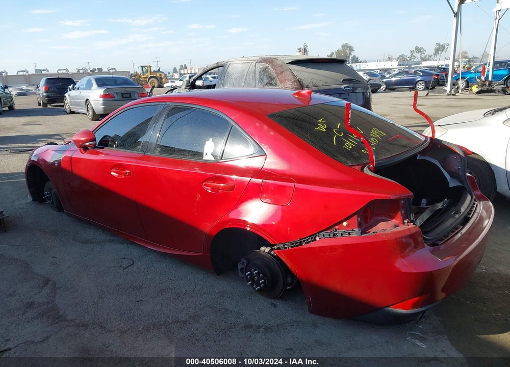 2015 LEXUS IS 350 VIN: JTHBE1D22F5018957
