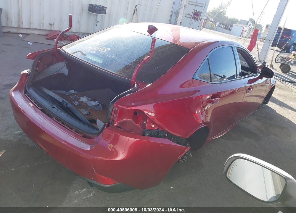 2015 LEXUS IS 350 VIN: JTHBE1D22F5018957