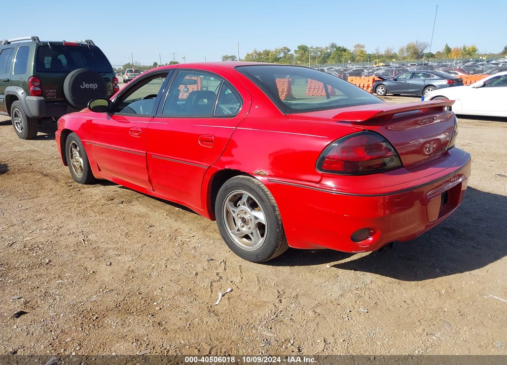 2003 PONTIAC GRAND AM GT VIN: 1G2NW52EX3C279328