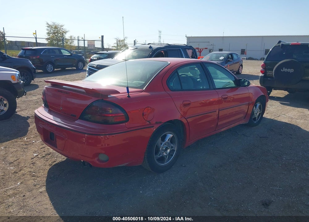 2003 PONTIAC GRAND AM GT VIN: 1G2NW52EX3C279328