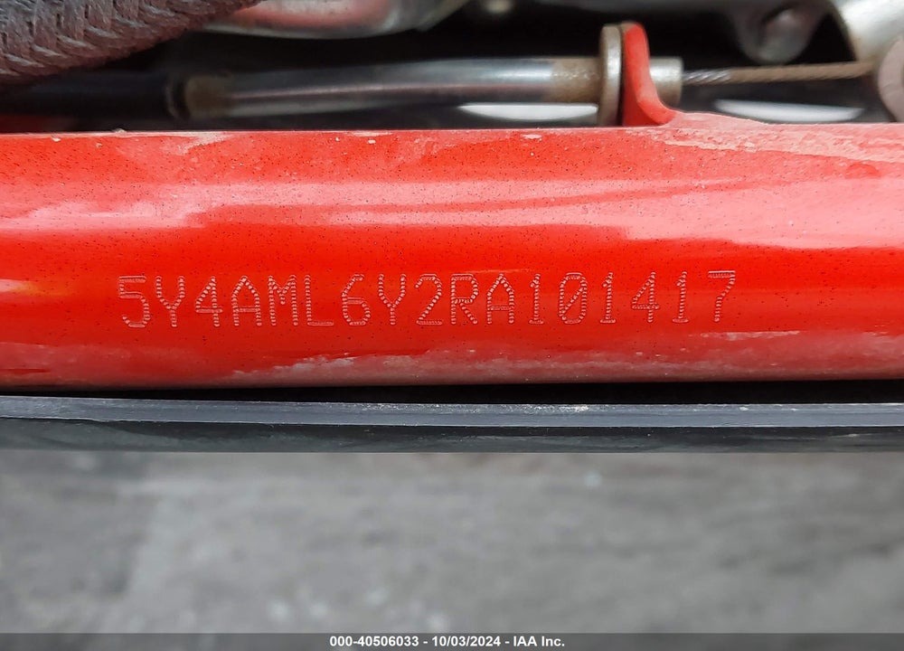 2024 YAMAHA YFM700 R VIN: 5Y4AML6Y2RA101417