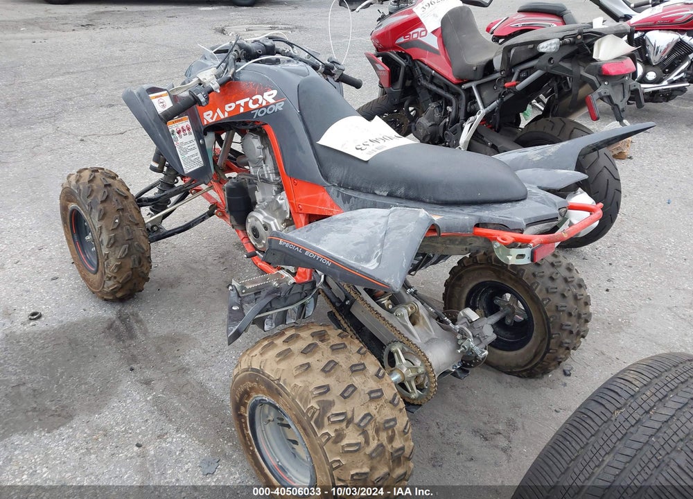 2024 YAMAHA YFM700 R VIN: 5Y4AML6Y2RA101417
