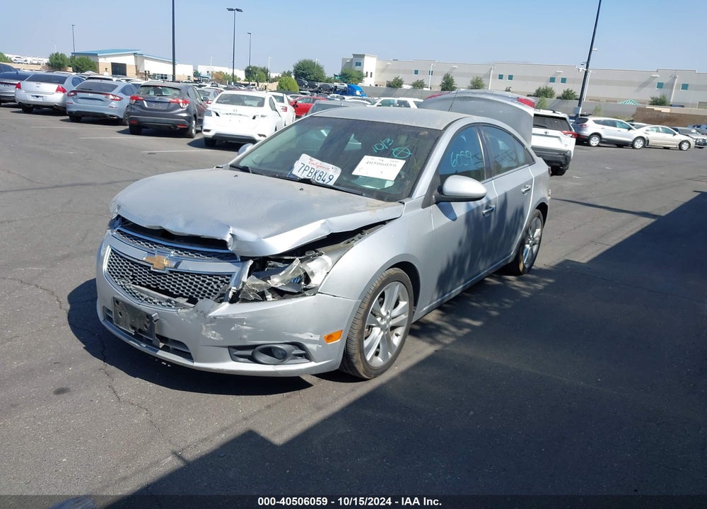 2013 CHEVROLET CRUZE LTZ VIN: 1G1PG5SB8D7307508