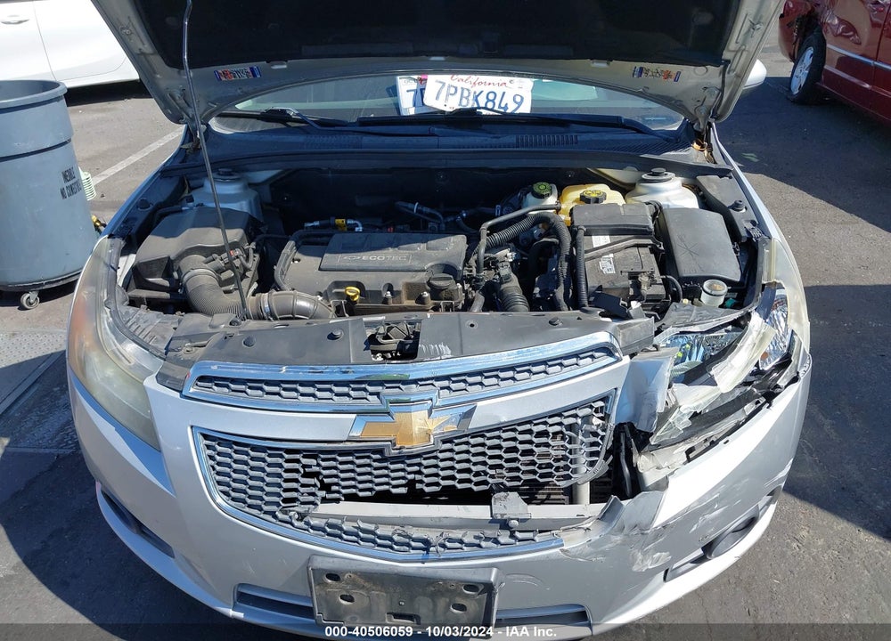 2013 CHEVROLET CRUZE LTZ VIN: 1G1PG5SB8D7307508