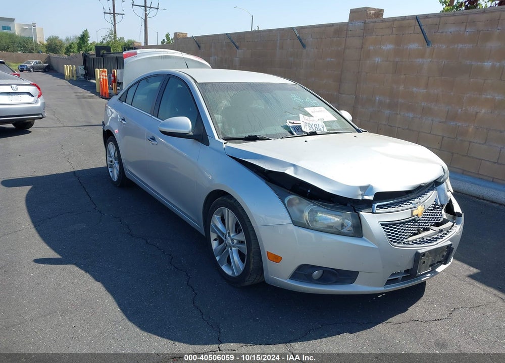 2013 CHEVROLET CRUZE LTZ VIN: 1G1PG5SB8D7307508