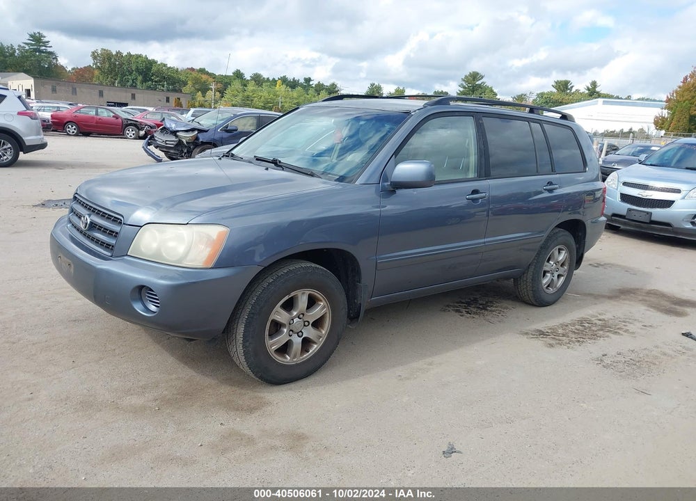 2003 TOYOTA HIGHLANDER VIN: JTEGD21A030057305