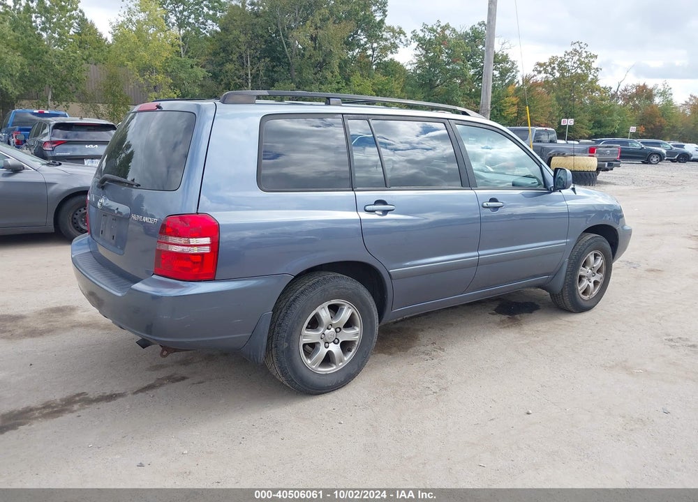 2003 TOYOTA HIGHLANDER VIN: JTEGD21A030057305