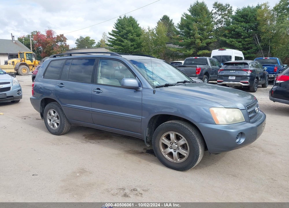 2003 TOYOTA HIGHLANDER VIN: JTEGD21A030057305