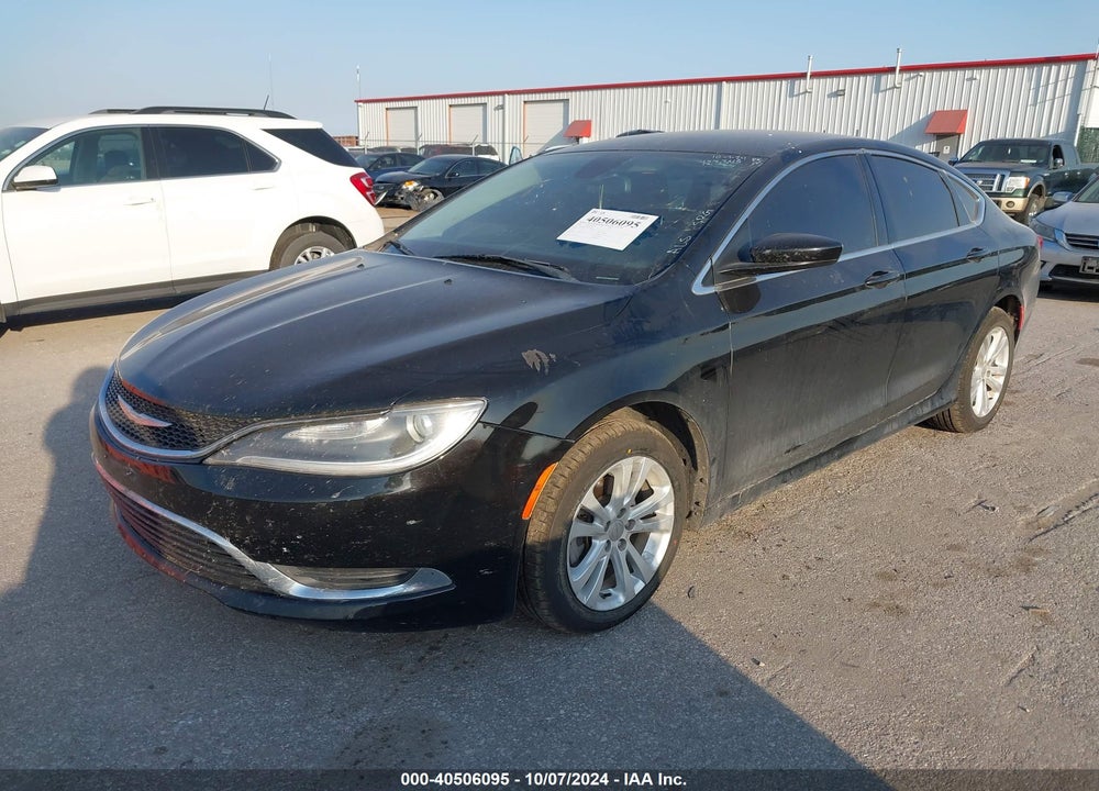 2016 CHRYSLER 200 LIMITED VIN: 1C3CCCAB1GN123345