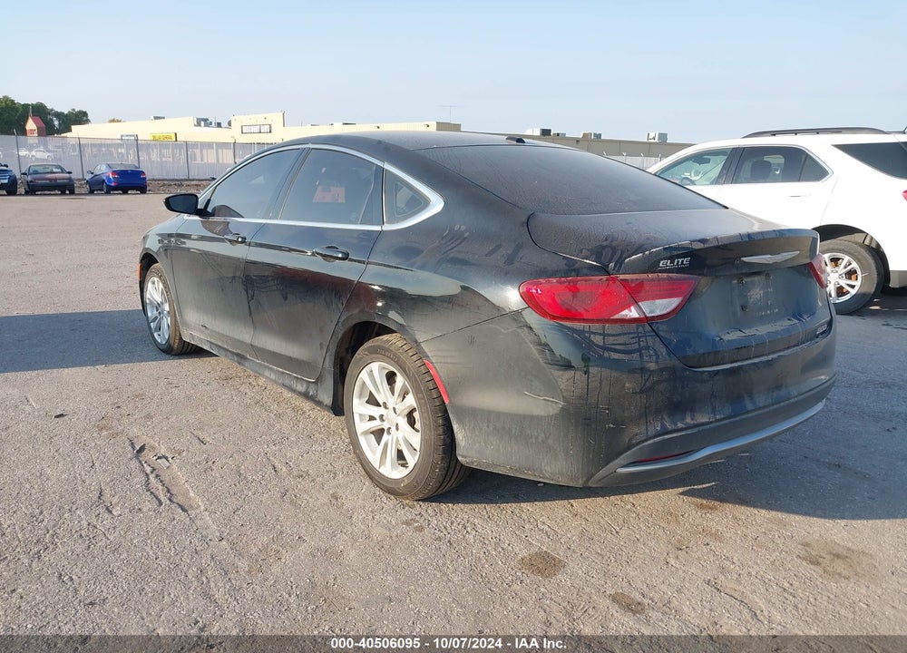 2016 CHRYSLER 200 LIMITED VIN: 1C3CCCAB1GN123345