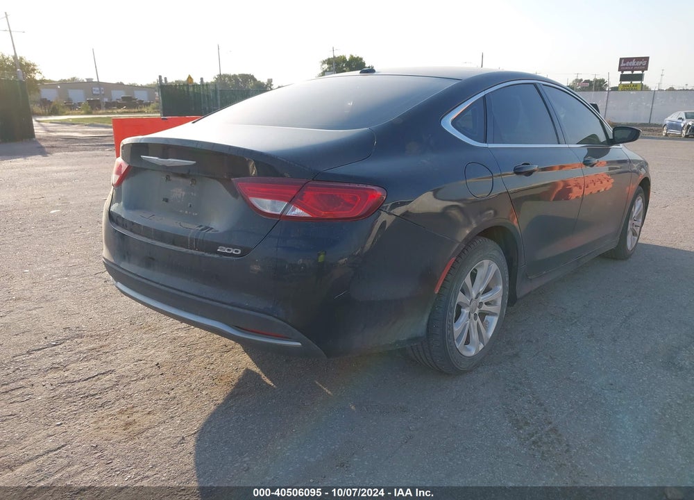 2016 CHRYSLER 200 LIMITED VIN: 1C3CCCAB1GN123345
