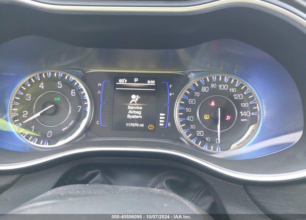 2016 CHRYSLER 200 LIMITED VIN: 1C3CCCAB1GN123345