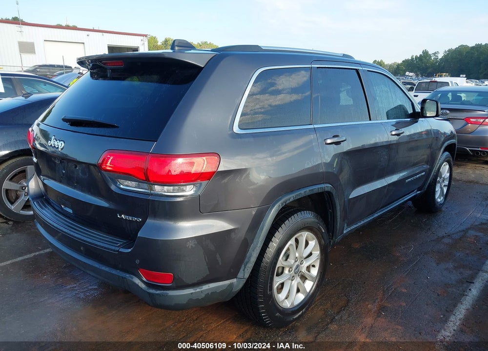 2016 JEEP GRAND CHEROKEE LAREDO VIN: 1C4RJEAG8GC368867