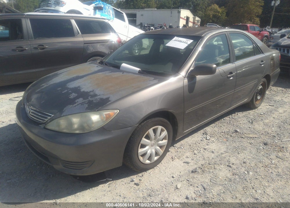 2005 TOYOTA CAMRY LE VIN: 4T1BE32K55U540644