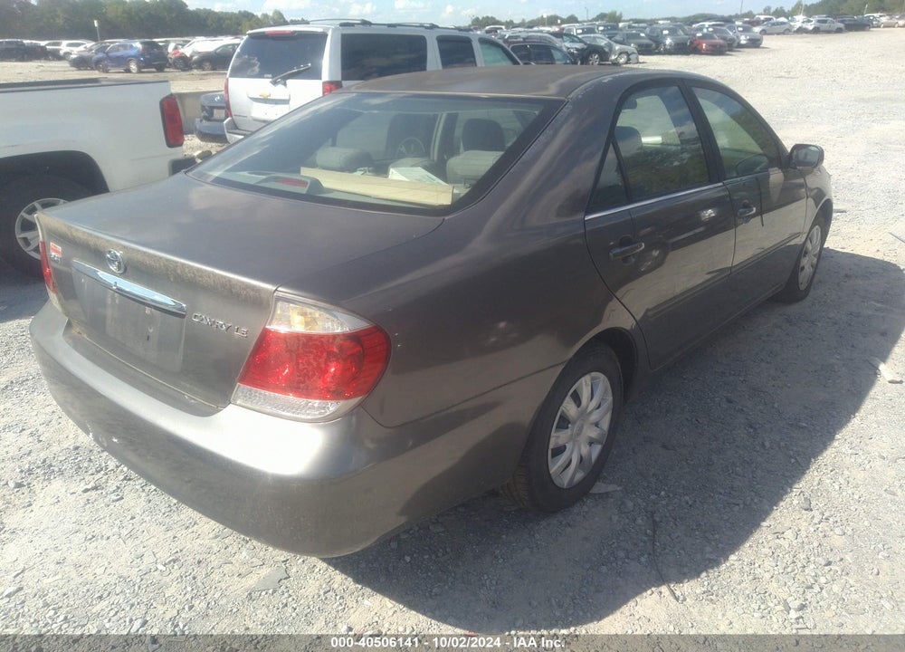 2005 TOYOTA CAMRY LE VIN: 4T1BE32K55U540644