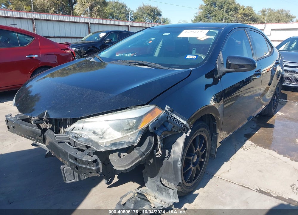 2014 TOYOTA COROLLA LE VIN: 2T1BURHE2EC166289
