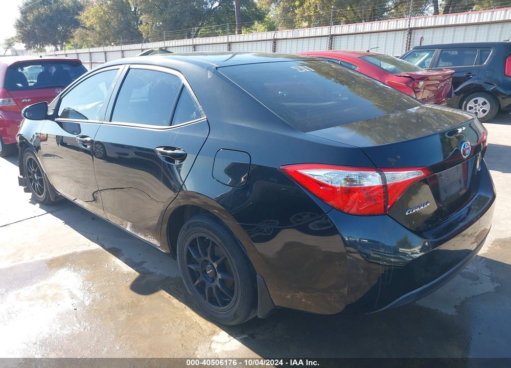2014 TOYOTA COROLLA LE VIN: 2T1BURHE2EC166289