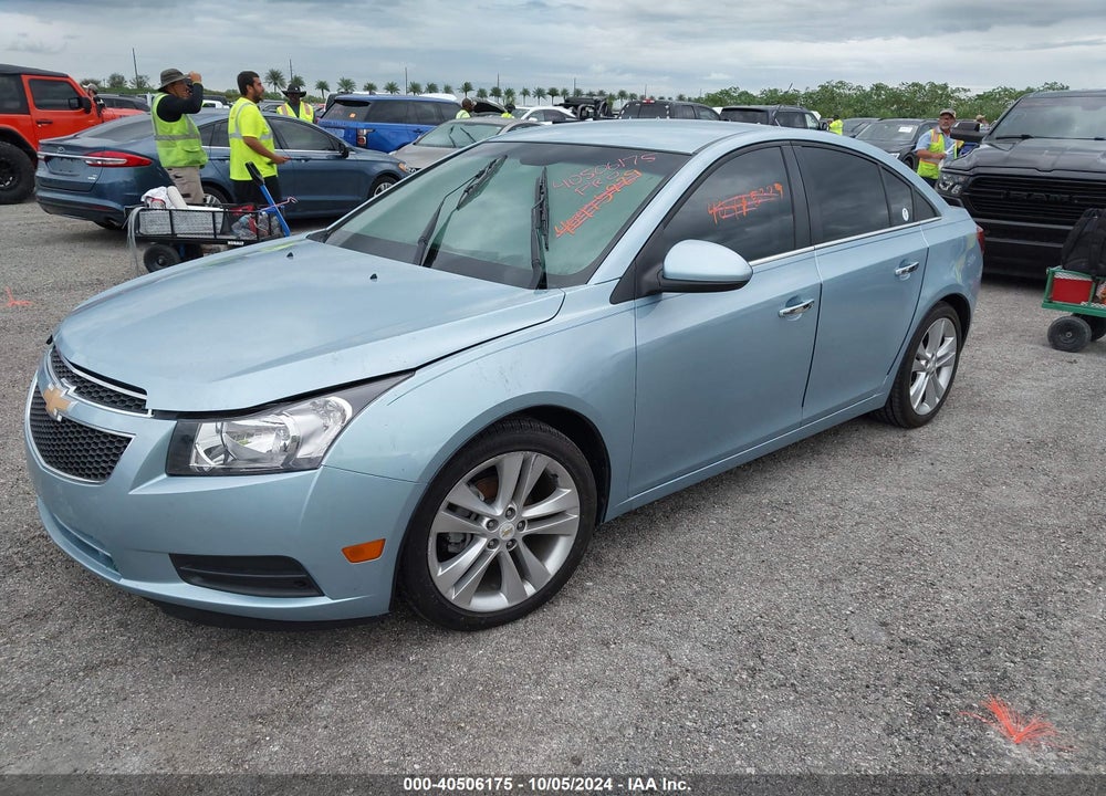 2011 CHEVROLET CRUZE LTZ VIN: 1G1PH5S96B7119870
