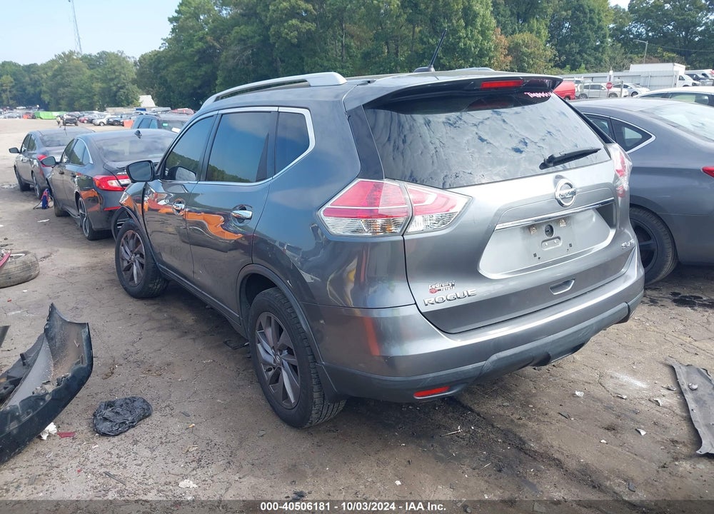 2016 NISSAN ROGUE SL VIN: 5N1AT2MV1GC800162