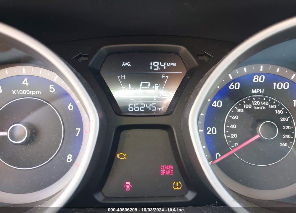 2016 HYUNDAI ELANTRA SE VIN: KMHDH4AE0GU501741