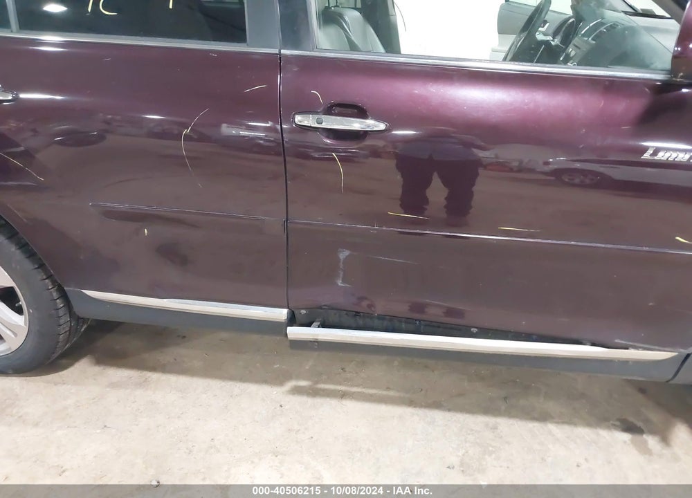 2012 TOYOTA HIGHLANDER LIMITED V6 VIN: 5TDDK3EH8CS152119