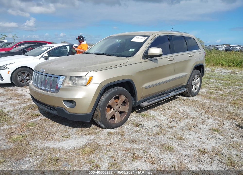 2012 JEEP GRAND CHEROKEE LAREDO VIN: 1C4RJEAG2CC157643