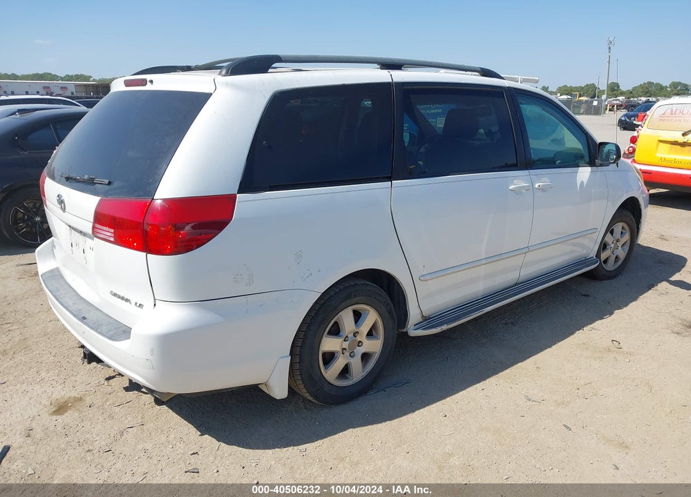 2004 TOYOTA SIENNA LE VIN: 5TDZA23C44S096448