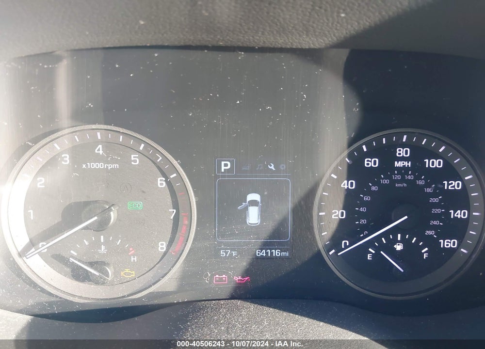 2016 HYUNDAI TUCSON SE VIN: KM8J33A44GU188891