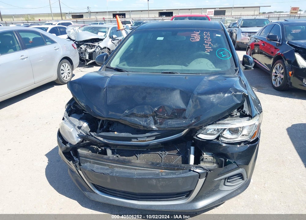 2017 CHEVROLET SONIC LT AUTO VIN: 1G1JD5SH4H4141417
